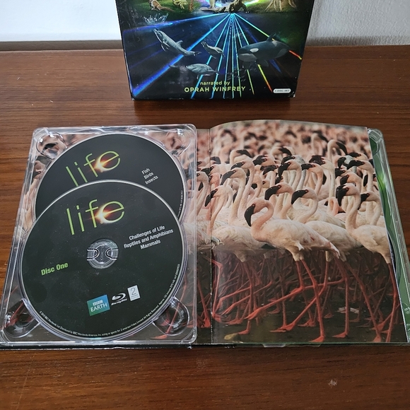 Life DVD 2010 4Disc Box Set BBC Earth Narrated by Oprah Winfrey - Picture 6 of 10